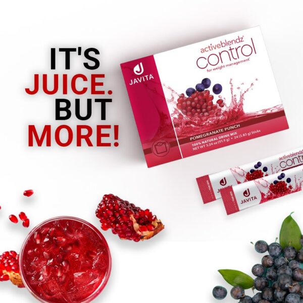 Caja cerrada de Javita Control mezcla instantánea para beber saludable