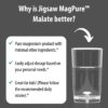 Etiqueta nutricional MagPure Malate