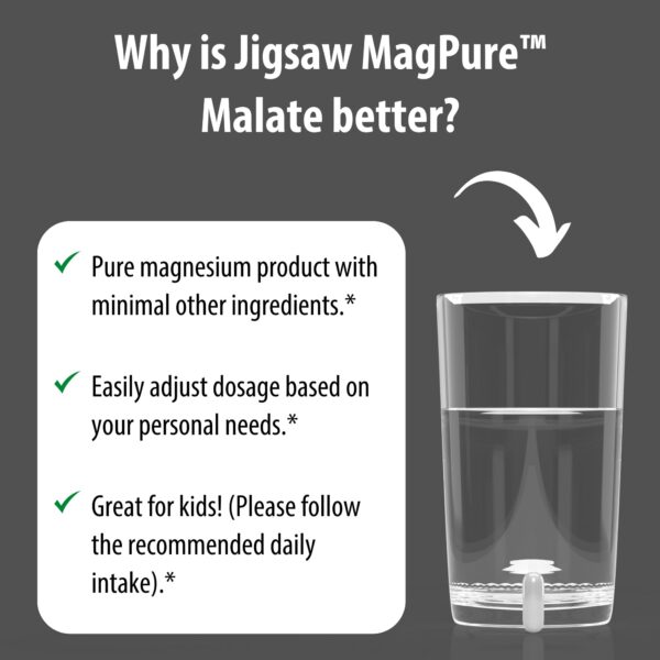 Etiqueta nutricional MagPure Malate