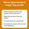 Jigsaw Health suplemento antioxidante de cúrcuma empaque