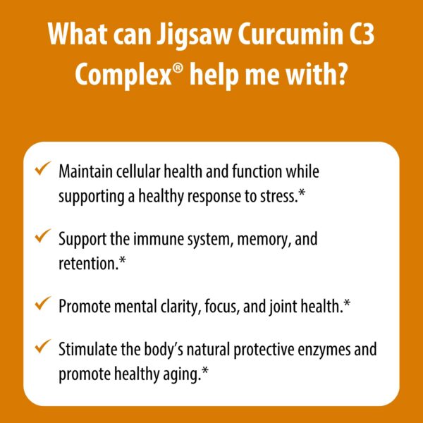 Jigsaw Health suplemento antioxidante de cúrcuma empaque
