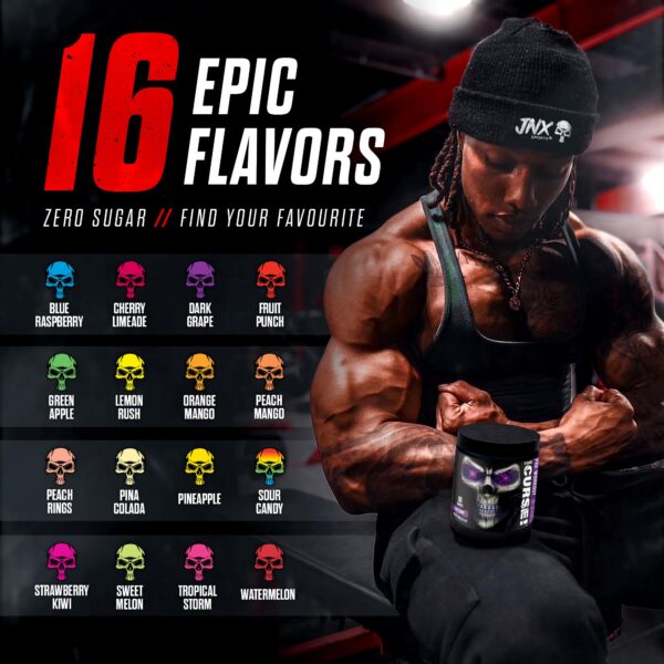 Logo The Curse en la etiqueta