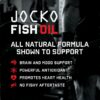 Etiqueta frontal de Omega-3 Jocko Fuel
