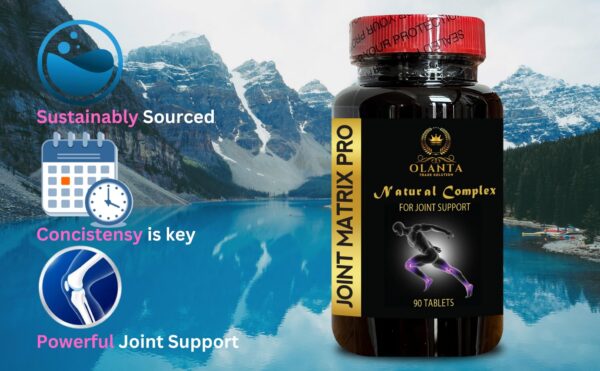 Etiqueta lateral de OLANTA Matrix Pro polvo