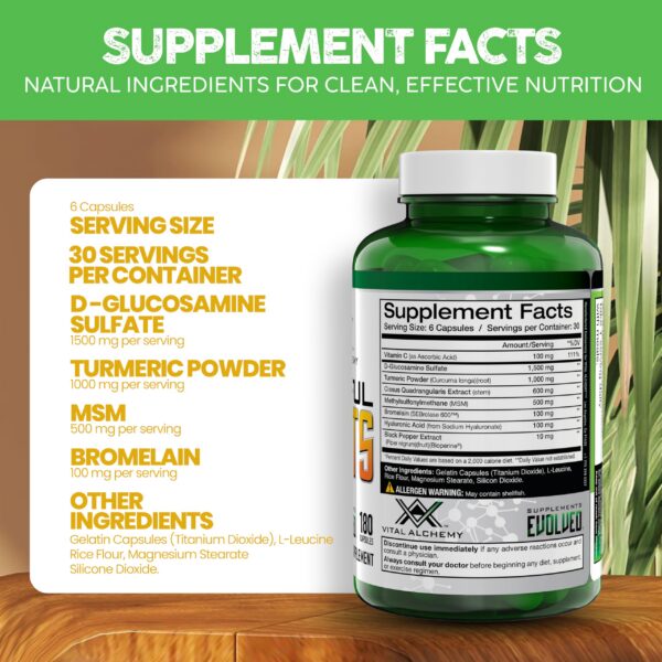 Frasco de Joyful Joints cápsulas