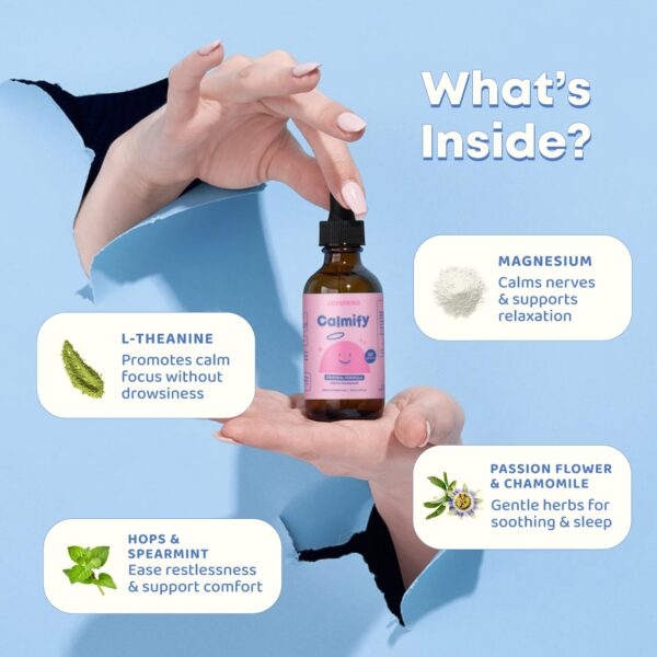 Embalaje y etiqueta JoySpring Calmify