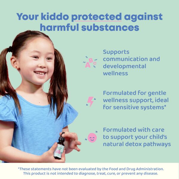 Packaging JoySpring gotas zeolita vitamina D3 para niños