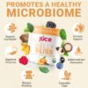 Júce Belly Bliss suplemento vegano para intestinos