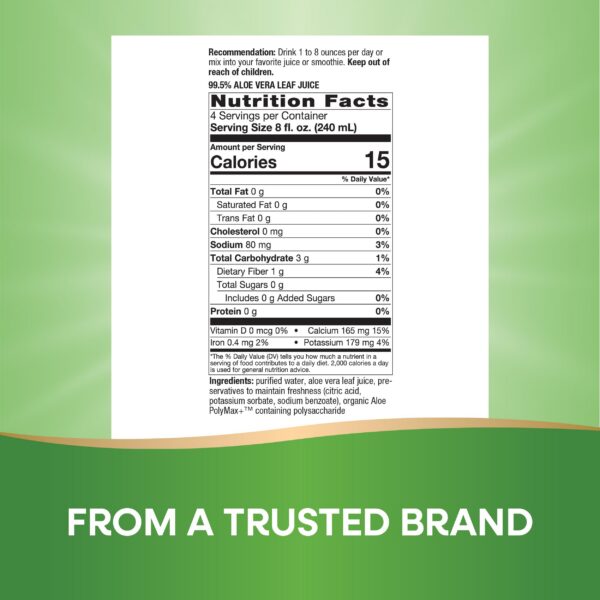 Jugo de aloe vera natural para bienestar diario