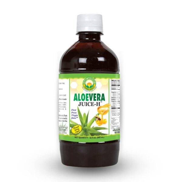 Jugo natural Aloe Vera BASIC AYURVEDA botella
