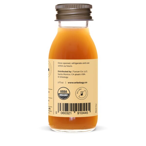 Jugo natural de bergamota Erbology sin aditivos ni azúcares