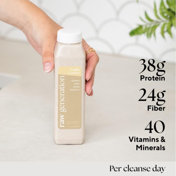 Batidos veganos proteína sin lácteos Raw Generation 3 días