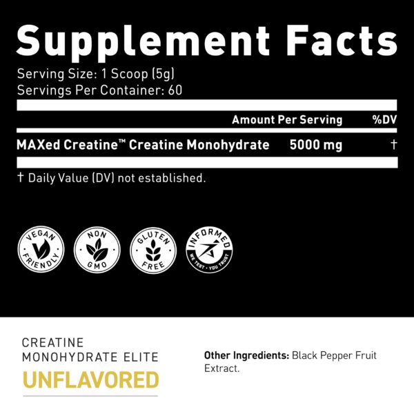 Instrucciones de uso de Creatine Elite
