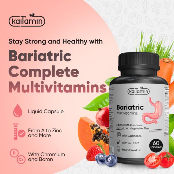 Version 1.0.0 Detalle de la etiqueta Kaitamin Bariatric Multivitamin