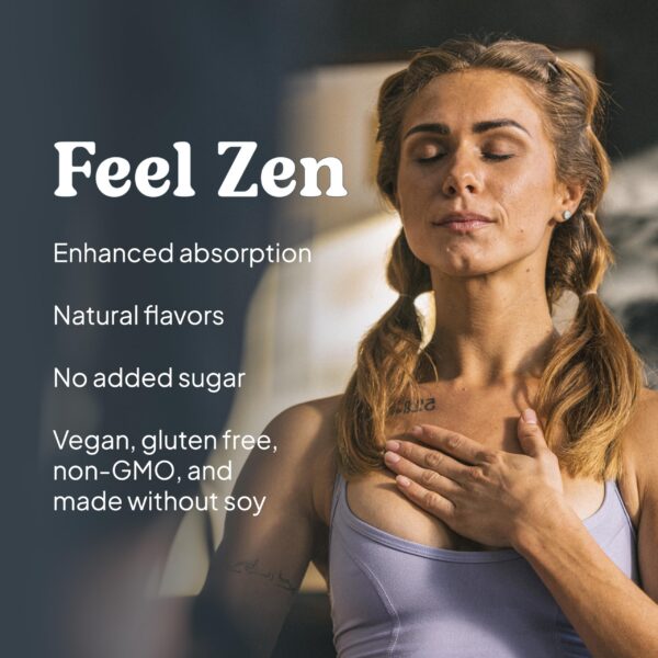 Cierre y etiqueta de KAL Calming Magnesium Powder