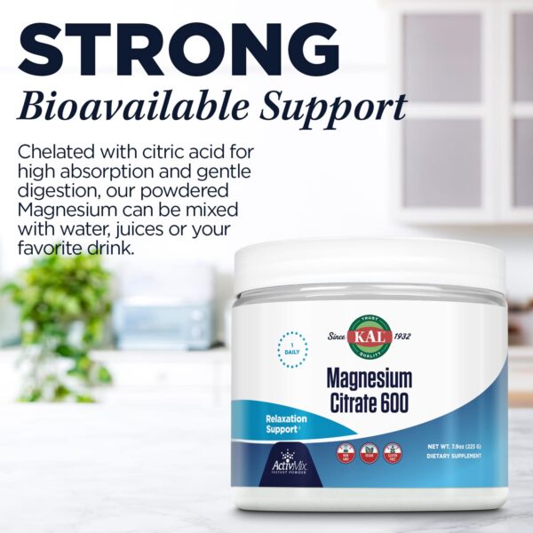 Disolución en líquido de magnesio Citrato ActivMix