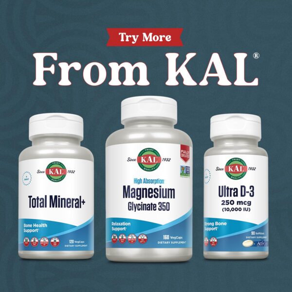 Version 1.0.0 Conjunto de cápsulas de KAL Total Mineral Plus