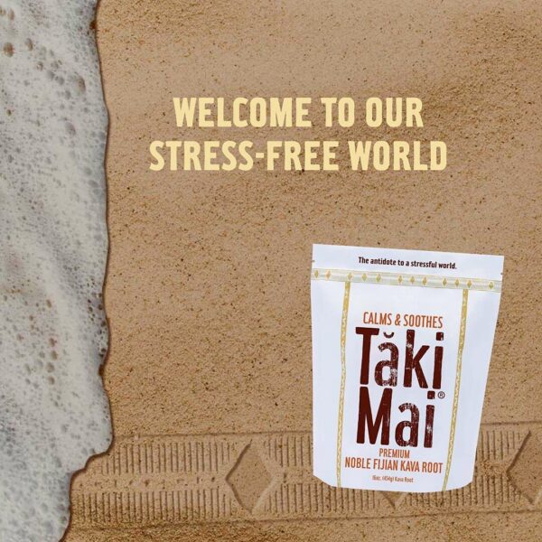 Kava Kava Taki Mai polvo de raíz para sueño y calma