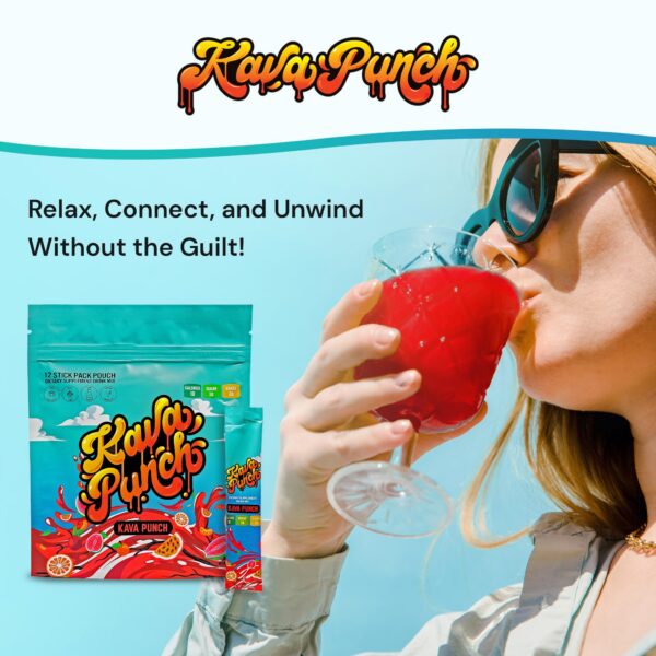 Kava Punch bebida con sensación de bienestar y relajación