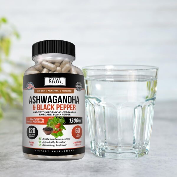 Kaya Naturals ashwagandha detalle