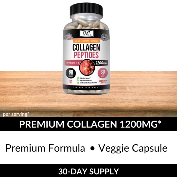 Kaya Naturals Colageno cápsulas en blister