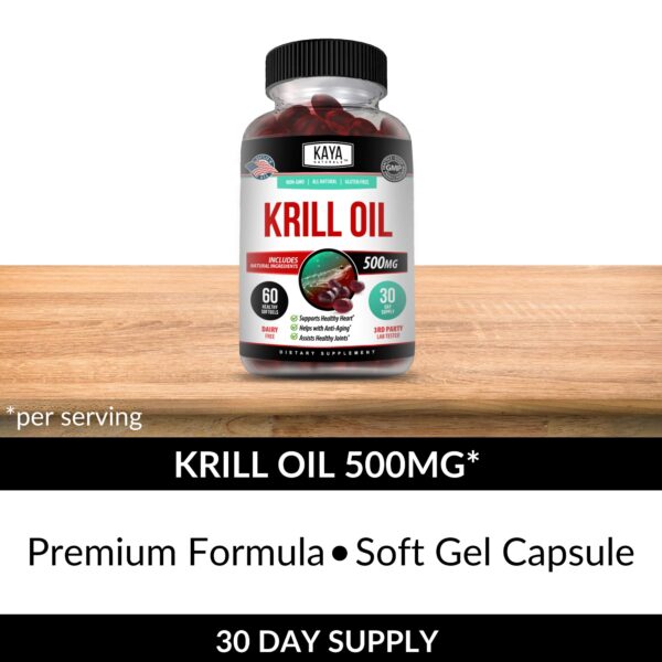 Cápsulas blando Kaya Naturals en frasco