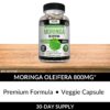 Version 1.0.0 Kaya Naturals moringa extracto hoja cápsulas veganas sin gluten