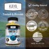 Frasco Kaya Naturals Omega-3 y etiqueta