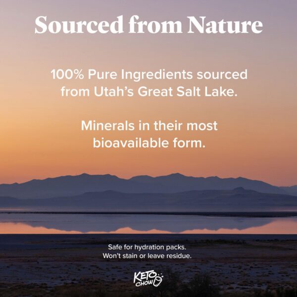 Detalle de etiqueta de Keto Chow