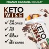 Etiqueta nutricional Keto Wise Bombas