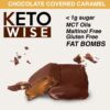 Cajas de Keto Wise Fat Bombs apiladas