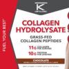 Envase y etiqueta de Ketologic Colágeno Pasto Chocolate
