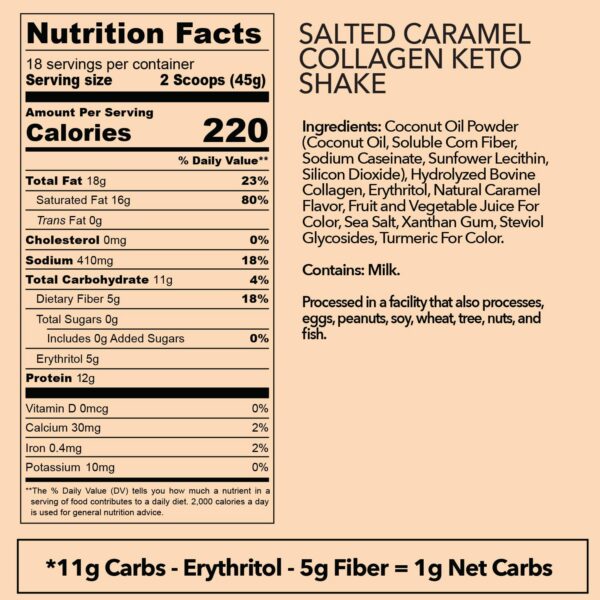 Preparación: polvo de colágeno para mezclar