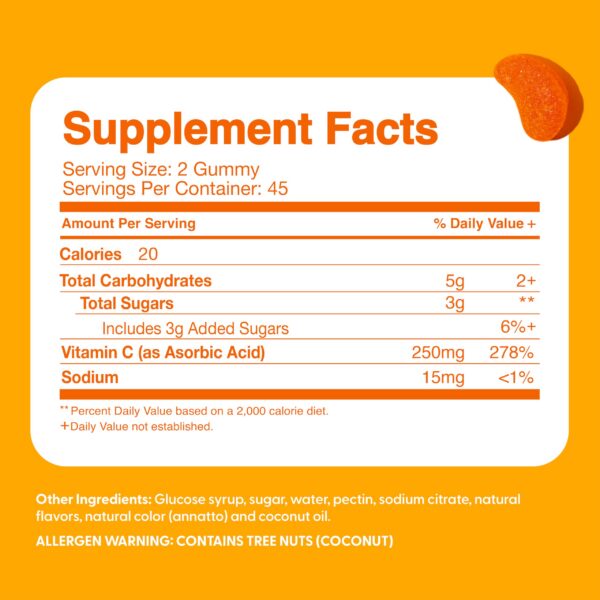 Gomitas en envase para niños