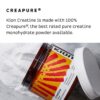 Kion Creatine en caja y etiqueta