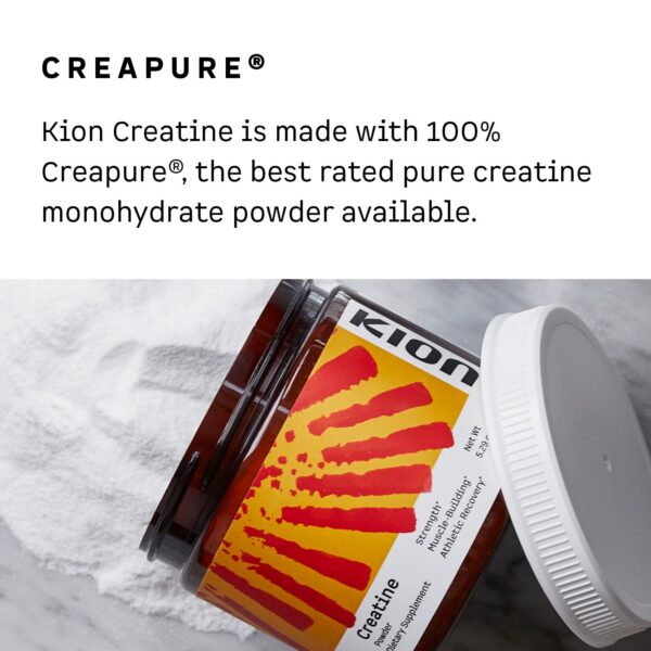 Kion Creatine en caja y etiqueta