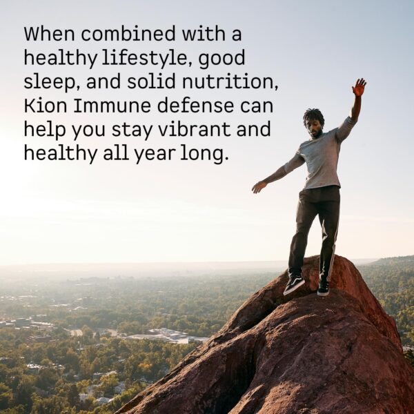 Kion vitamina c y zinc para salud general y defensas