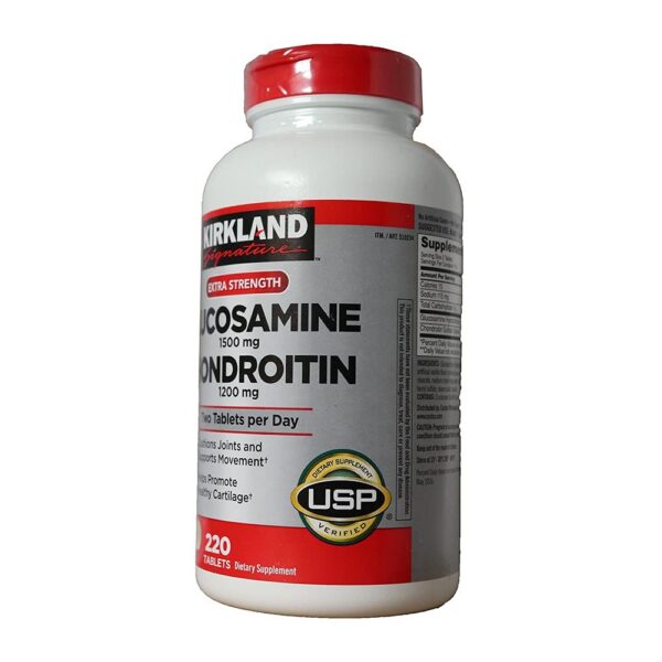 KIRKLAND Glucosamina y Condroitina uso diario