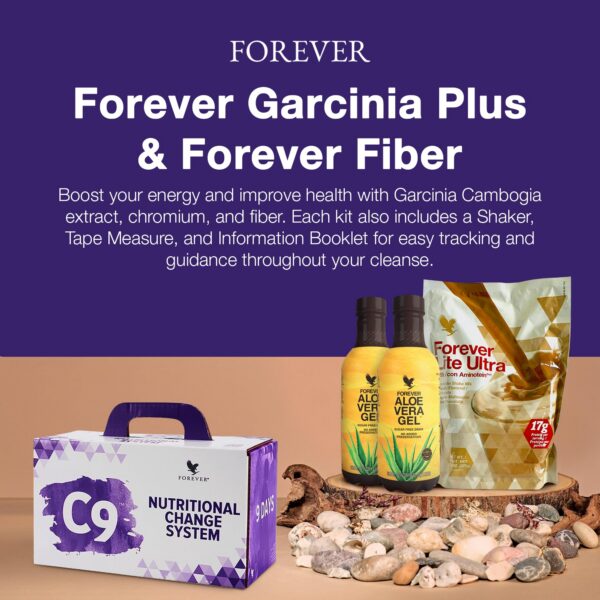 Kit completo Forever Living para programa de limpieza corporal
