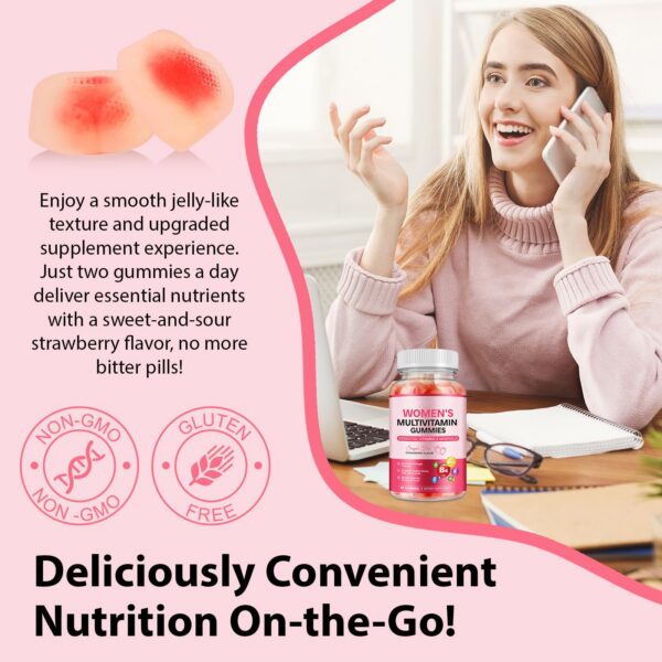 Gomitas individualmente alrededor de un frasco