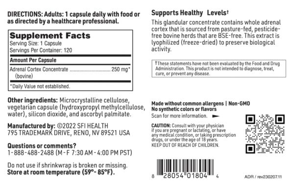 Logotipo Klaire Labs en empaque