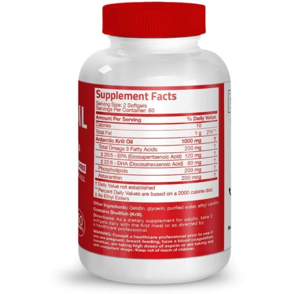 Cápsulas Krill Oil y prebiótico en blister