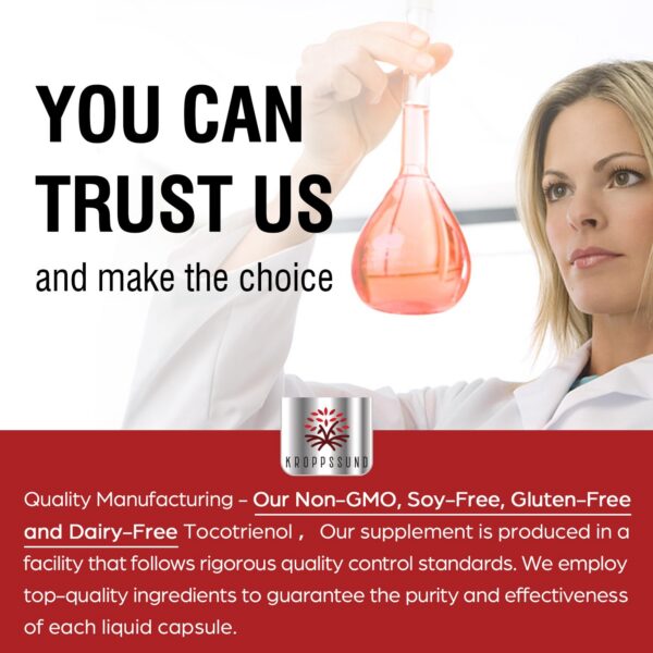 Envase ámbar de Tocotrienol Kroppssund