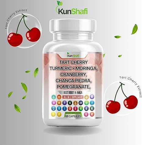 Cápsulas Kun Shafi con ingredientes naturales para apoyo del ácido úrico