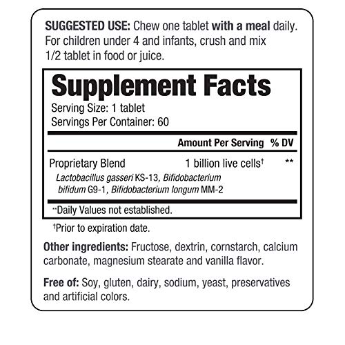 Kyo-Dophilus Kids para función intestinal saludable