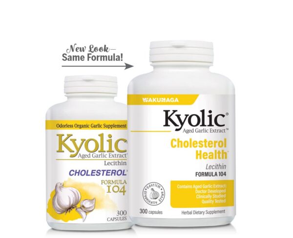 Version 1.0.0 Kyolic ajo maduro extracto saludable para corazón y colesterol