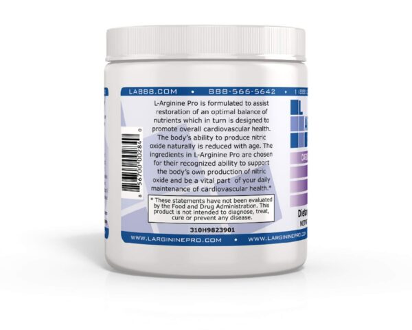 Detalles de la etiqueta de L-ARGININE PRO