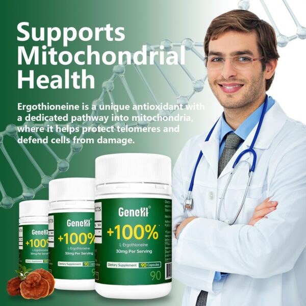 L-Ergothioneine antioxidante natural para juventud