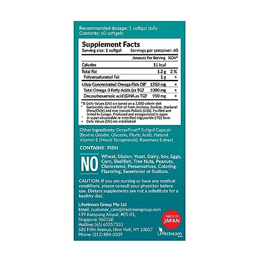 Caja de suplemento DHA76 con alta concentración de LABO Nutrition