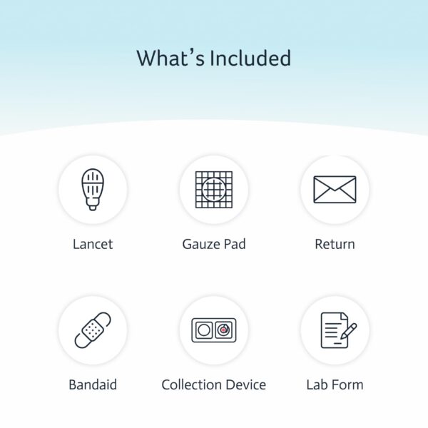 Laboratorio acreditado y materiales de la prueba